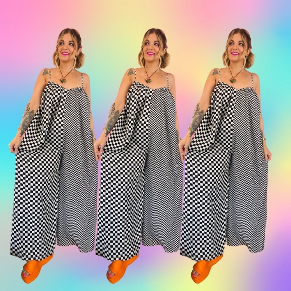 Alora Eden Checkered Jumper